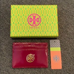 Tory Burch Robinson Slim Card Case - NEVER USED!